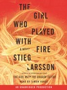 Cover image for The Girl Who Played with Fire